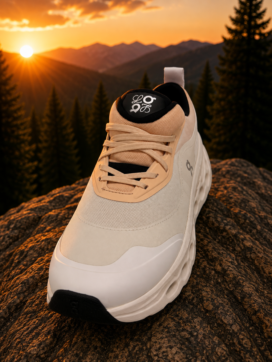Khaki / Peach