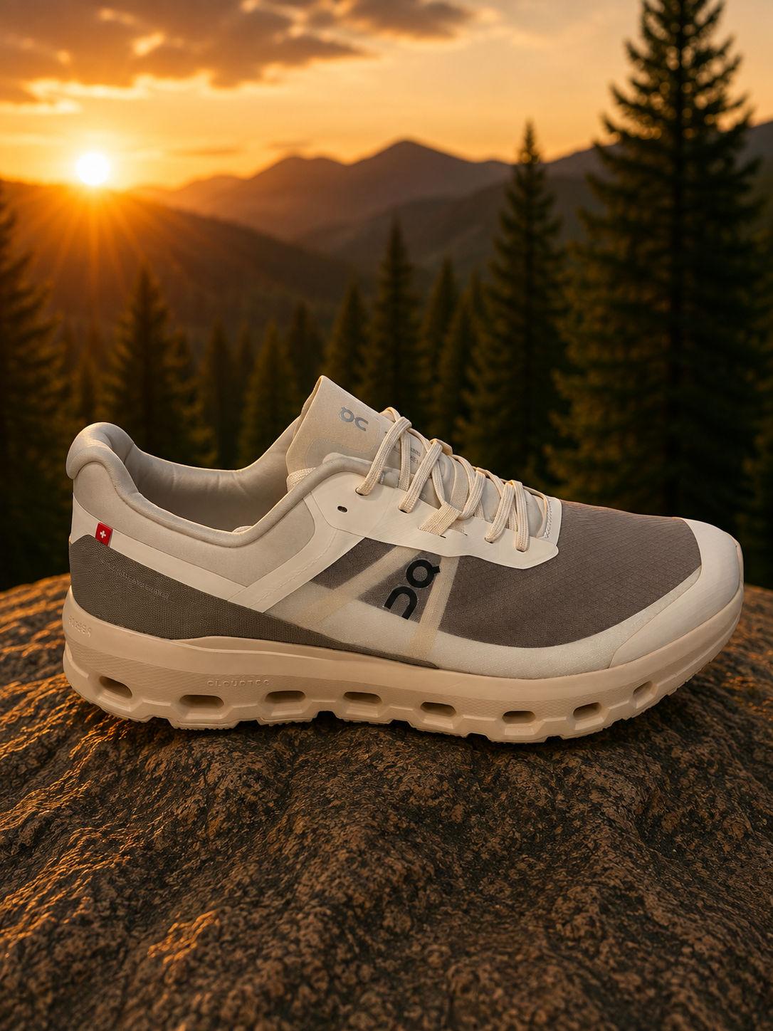 Cream Desert / Grey White